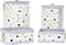 Basket spelset DKD Home Decor Sterren Bamboe 36 x 36 x 50 cm (4 pcs)