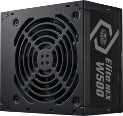 Cooler Master Elite NEX - Voeding ATX12V 2.41 500W 80 Plus - Wit