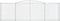 vidaXL - Schanskorven - 6 - st - gewelfd - 400x30x120/140 - cm - ijzer