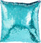 J-Line kussen Omkeerbaar Sequin - textiel - blauw/paars