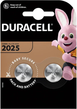 Duracell Specialty 2025 - Lithium knoopcelbatterij - 3 V - (2 stuks)