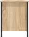 vidaXL - Tv-meubel - 100x40x50 - cm - bewerkt - hout - sonoma - eikenkleurig