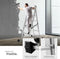 tectake® 4-in-1 Ladder - Multifunctionele Aluminium Vouwladder - Draagvermogen tot 150 kg - Hoogte uitgestrekt ca. 275 cm
