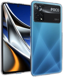 Accezz Clear Backcover Xiaomi Poco X4 Pro 5G - Shockproof - Transparant