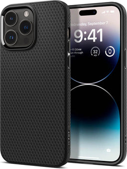 Spigen Liquid Air - Soft Case - Air Cushion Technologie - Zwart