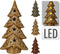 Xmas Tree With Led 20 cm 3ass