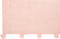 J-Line Plaid Pompom - fleece deken - polyester - zachtroze - 170 x 130 cm - woonaccessoires