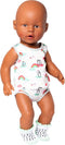 Heless Poppenondergoed Penguin Dots 28-35 Cm Katoen Wit