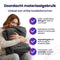 Soulsnooze Teddy Dekbed Panter Antraciet 240×220 - 2-in-1 Dekbed Zonder Overtrek - Wasbaar Dekbed