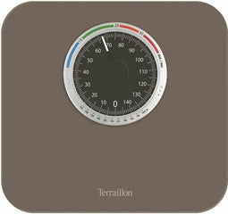 Terraillon Nautic up - analoge/mechanische weegschaal met BMI functie - bruin
