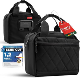 MIVELO Stuurfietstas - Waterafstotend - Klickfix-Compatibel - 7 liter - Zwart