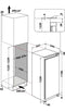 Bauknecht BKSI 12GF3D - Inbouw Koelkast met Vriesvak - 189L - Wit