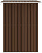 vidaXL - Tuinberging - 204x132x186 - cm - staal - antraciet