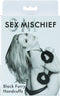 Sex and Mischief S&M Furry - Black - handboeien