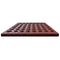 vidaXL - Valtegels - 24 - st - 50x50x3 - cm - rubber - rood