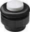 Grothe 61031 Belknop 1-voudig Zwart, Wit 12 V/1,5 A