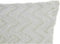 Kussen DKD Home Decor Wit Vierkant Zig-zag Alpino 45 x 10 x 45 cm