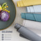 Sophie Nordinn® Vaxjo - Placemats Kunststof - Flexibel en Antislip - Lichtblauw (set van 4)
