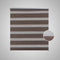 vidaXL - Duo - Rolgordijn - 50x100cm - Koffiebruin