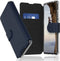 Accezz Hoesje Geschikt voor Samsung Galaxy S21 Hoesje Met Pasjeshouder - Accezz Xtreme Wallet Bookcase - Donkerblauw