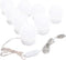 vidaXL - Wandspiegel - zonder - lijst - met - LED-lampen - rechthoekig - glas