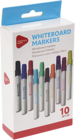 Gekleurde Whiteboardstiften, Set Van 10