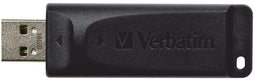 Verbatim Slider - USB-stick 64GB - Intrekbaar schuifmechanisme - Zwart