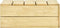 vidaXL - Tuintafel - 75x75x31 - cm - geïmpregneerd - grenenhout