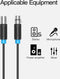 Vention - XLR Kabel Mannelijk naar Vrouwelijk - 10 meter - Zwart