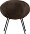 WOOOD Moly Fauteuil - Velvet - Dark Night - 74x75x76