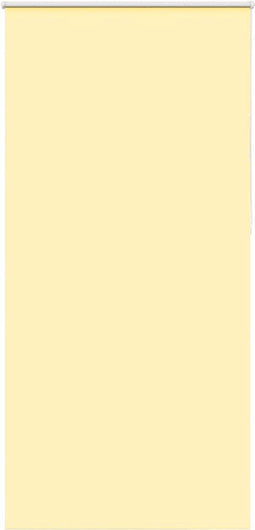 vidaXL - Rolgordijn - verduisterend - 105x230 - cm - stofbreedte - 100,7 - cm - geel