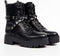 Guess Vaida - Veterboots - Leer - Zwart - Maat 40