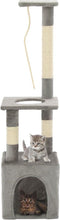 vidaXL - Kattenkrabpaal - met - sisal - krabpalen - 109 - cm - beige