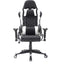Gamestoel Classic - bureaustoel - stof bekleding - zwart wit