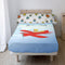 Happy Friday Sheet set 2 pieces Son avion 160x270 cm (Single) Multicolor