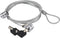 Conceptronic CNBSLOCK15T - Kabelslot - 1,5 m - Zilver