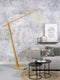 GOOD&MOJO Vloerlamp Montblanc - Bamboe/Naturel - 175x47x207cm - Scandinavisch,Bohemian - Staande lampen voor Woonkamer - Slaapkamer
