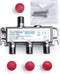 Technetix 3-weg Schroefverdeler ESX-03