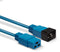 Lindy 30122 - Stroom Verlengkabel C19-C20 - 3.00 m Blauw