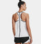 Under Armour UA Knockout Tank - Dames Sporttop - Fitness & Training - Wit - Maat S