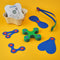 Clixo Itsy - Magnetisch speelgoed - 18 stuks - Blauw/geel