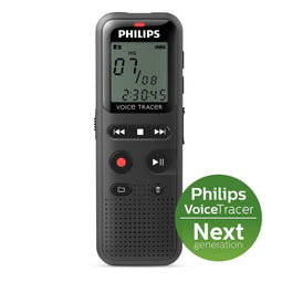 Philips DVT1160 - Audiorecorder - 8 GB geheugen - Stemactivering - Zwart