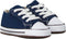 Converse Chuck Taylor All Star Cribster babysloffen blauw - Maat 17