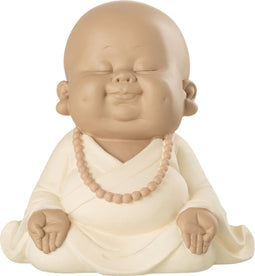 J-Line Monnik Zen Poly Beige Small