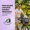 Jake en Jacky Hondenfietsmand - Fietsmand Hond Voorop - Hondenmand Fiets - Autostoel Hond - Kleine