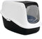 Savic Kattentoilet Nestor - Gesloten kattenbak - Eenvoudig schoon te maken - Grijs/Wit