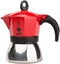 Bialetti Moka Induction (2020) - Percolator - Geschikt voor inductie - Rood (2 kops)