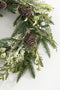 House of Seasons Alva - Kerstkrans - Ø40 cm - Groen