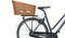 Basil Pasja MIK - Hondenfietsmand Achter - Riet - Inclusief kussentje - Bruin - 45 cm