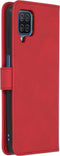 iMoshion Hoesje Geschikt voor Samsung Galaxy A12 Hoesje Met Pasjeshouder - iMoshion Uitneembare 2-in-1 Luxe Bookcase - Rood